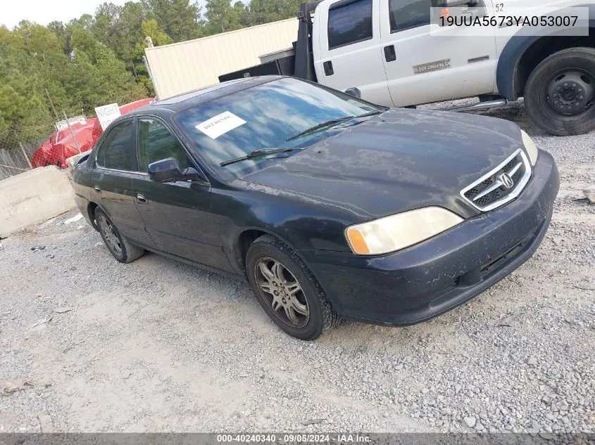 2000 Acura Tl VIN: 19UUA5673YA053007 Lot: 40240340