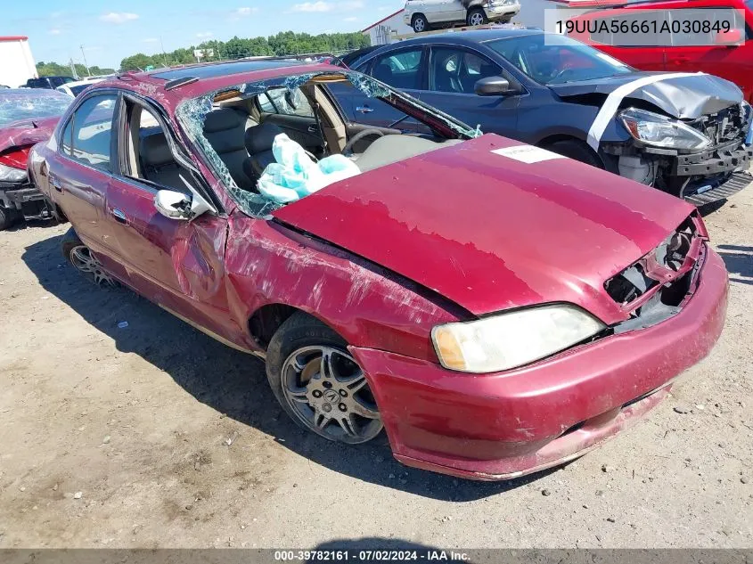 2001 Acura Tl 3.2 VIN: 19UUA56661A030849 Lot: 39782161