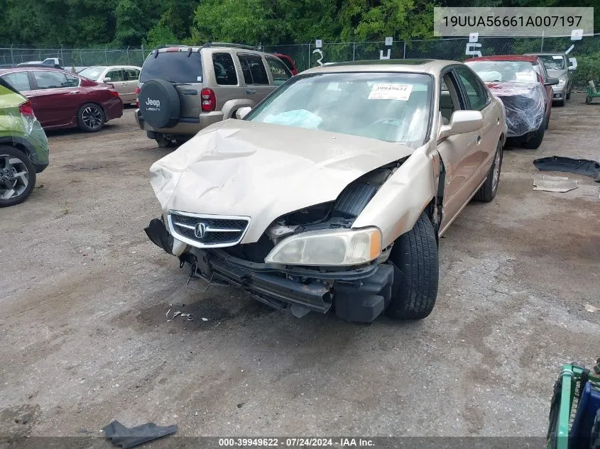 19UUA56661A007197 2001 Acura Tl 3.2