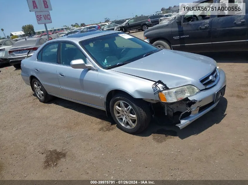 19UUA56751A000556 2001 Acura Tl Navigation System