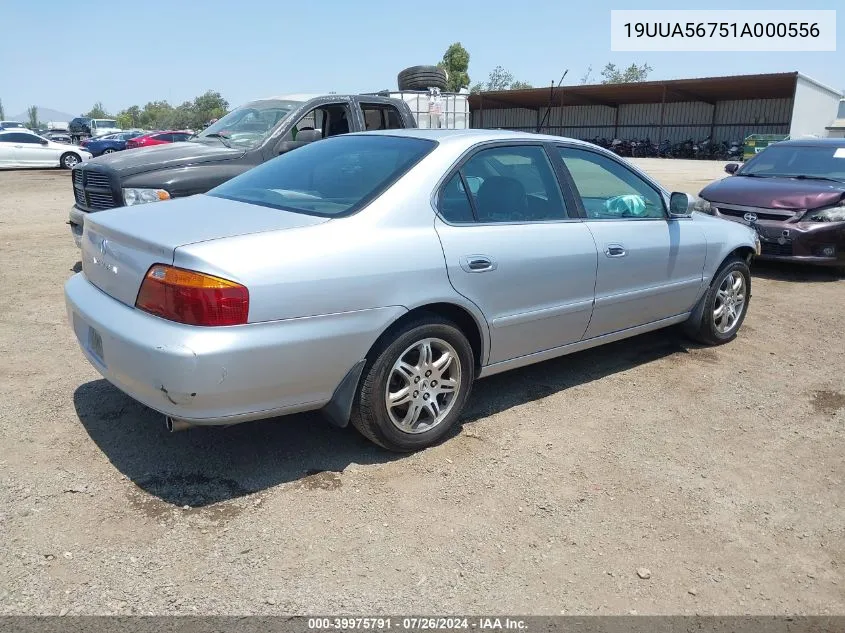 19UUA56751A000556 2001 Acura Tl Navigation System