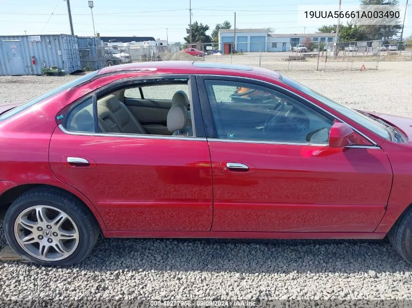 19UUA56661A003490 2001 Acura Tl 3.2