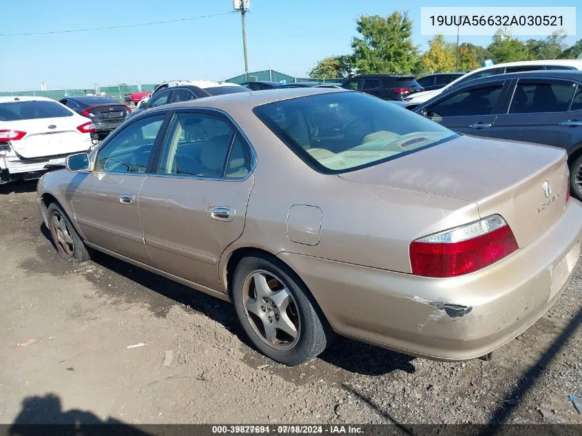 19UUA56632A030521 2002 Acura Tl 3.2 (A5)