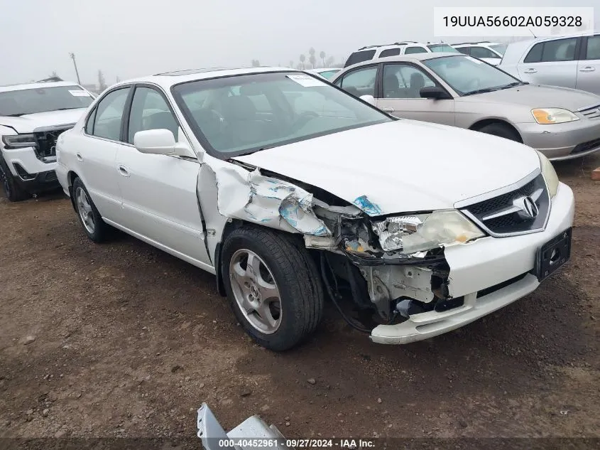 19UUA56602A059328 2002 Acura Tl 3.2