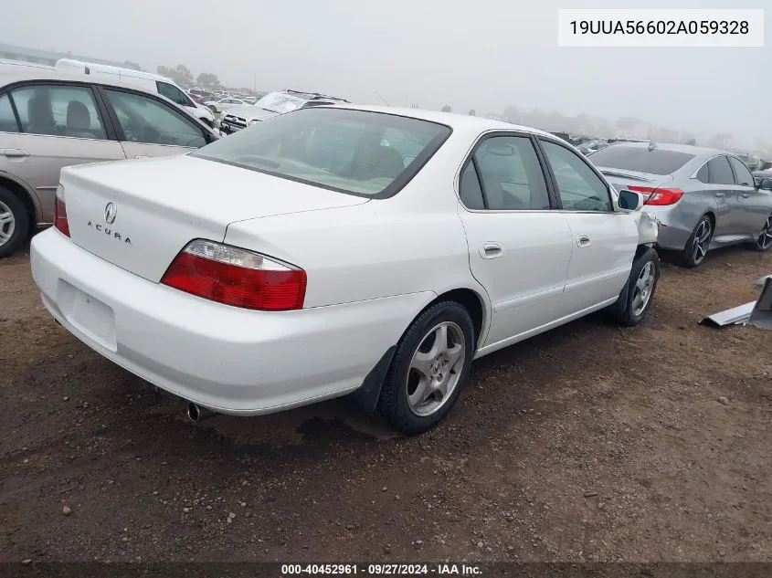 19UUA56602A059328 2002 Acura Tl 3.2