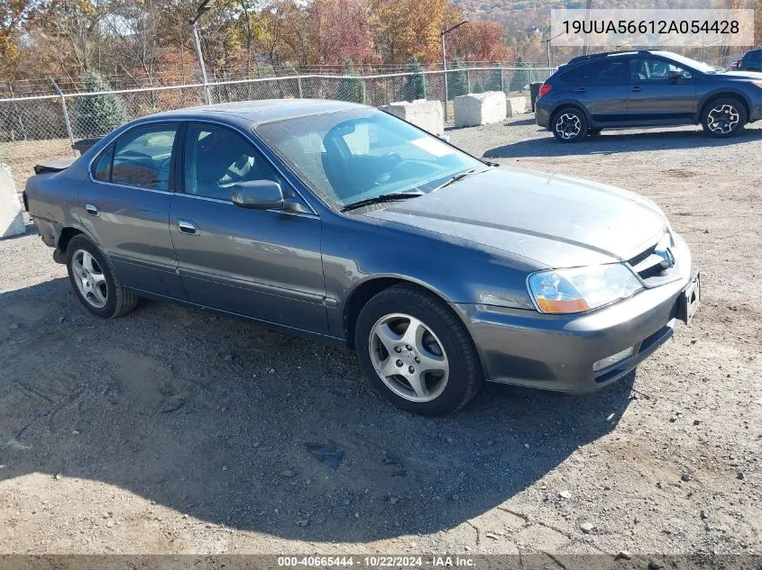 2002 Acura Tl 3.2 VIN: 19UUA56612A054428 Lot: 40665444