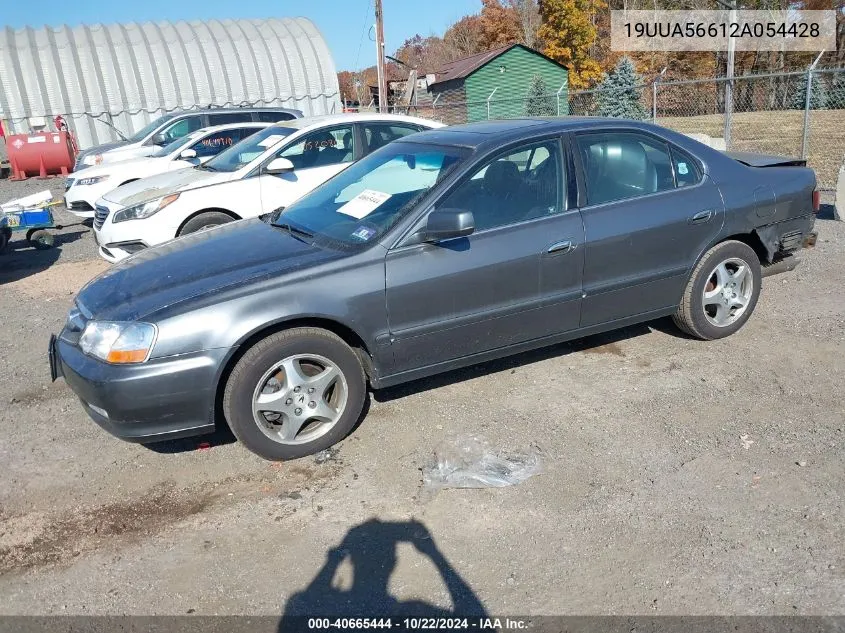 2002 Acura Tl 3.2 VIN: 19UUA56612A054428 Lot: 40665444