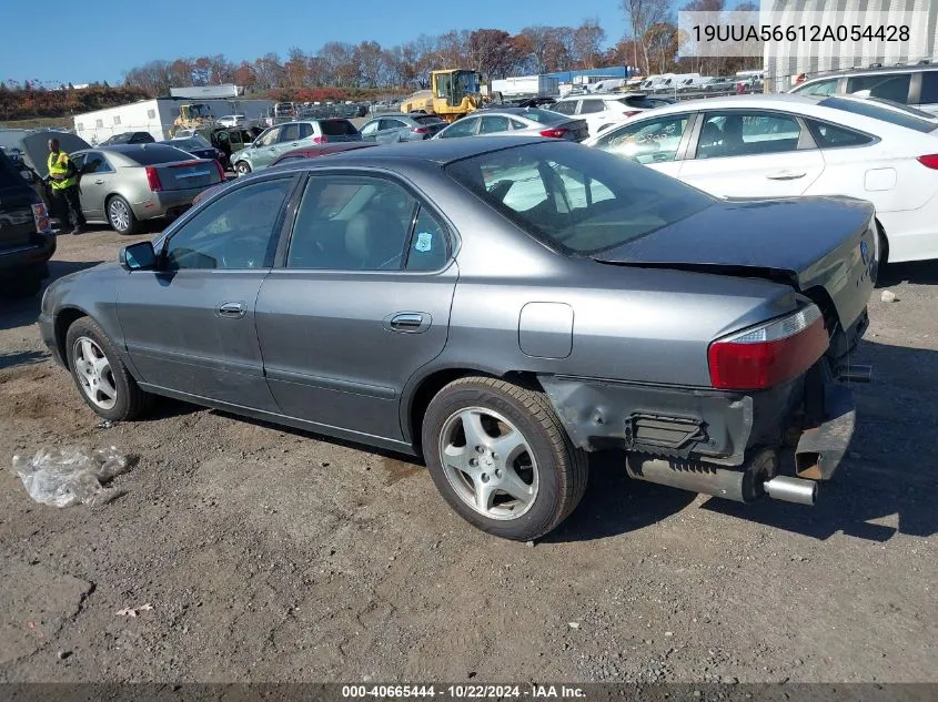 2002 Acura Tl 3.2 VIN: 19UUA56612A054428 Lot: 40665444