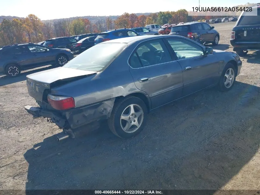 2002 Acura Tl 3.2 VIN: 19UUA56612A054428 Lot: 40665444