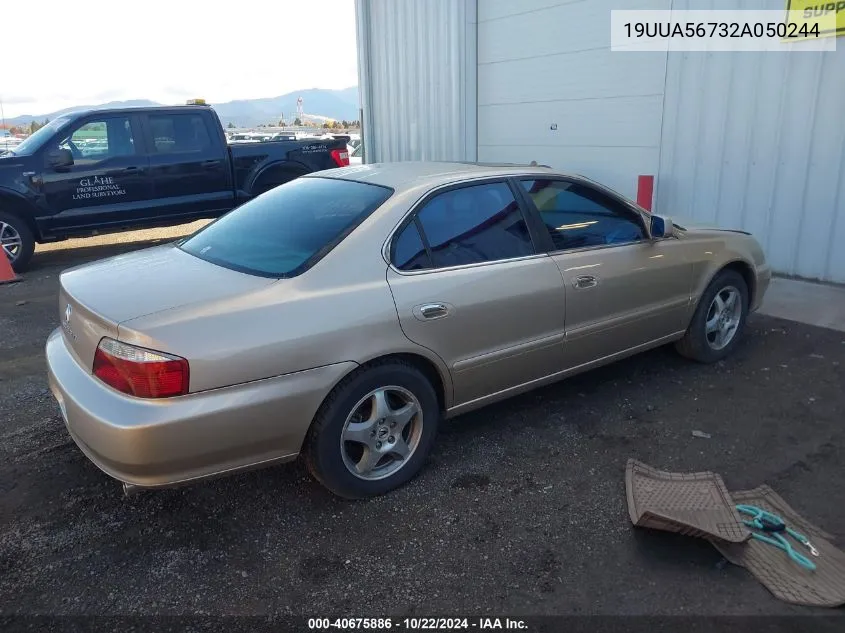 19UUA56732A050244 2002 Acura Tl Navigation