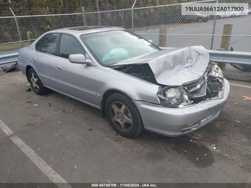 19UUA56612A017900 2002 Acura Tl 3.2 (A5)