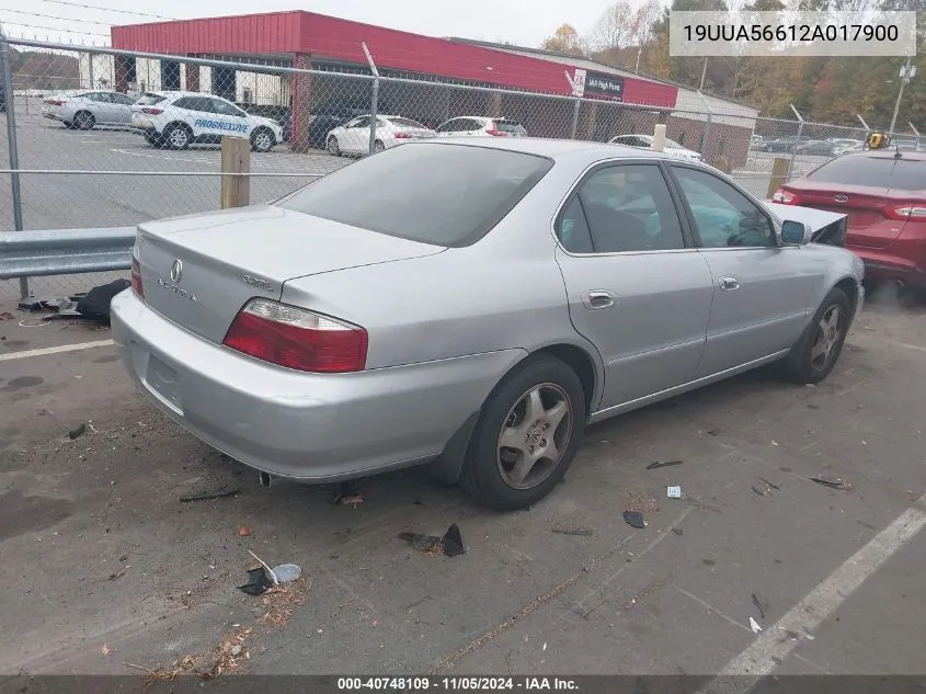 19UUA56612A017900 2002 Acura Tl 3.2 (A5)