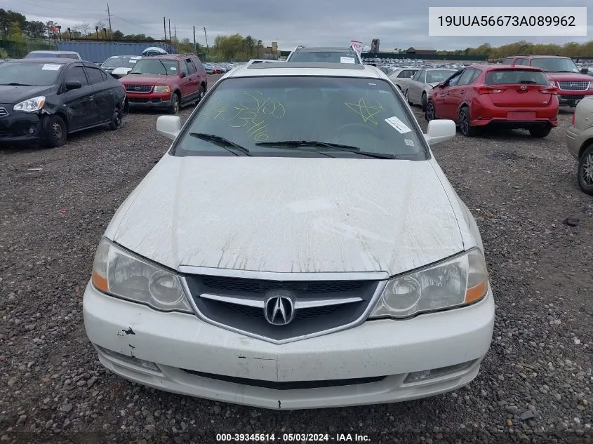 2003 Acura Tl 3.2 VIN: 19UUA56673A089962 Lot: 39345614