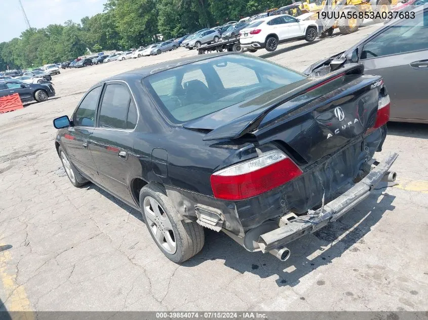 2003 Acura Tl 3.2 Type S VIN: 19UUA56853A037683 Lot: 39854074