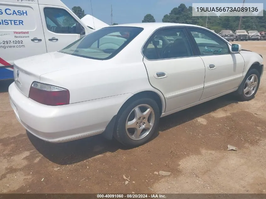 19UUA56673A089136 2003 Acura Tl 3.2