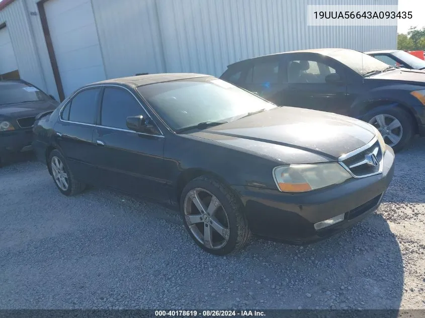 19UUA56643A093435 2003 Acura Tl 3.2