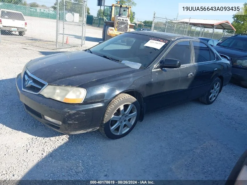 19UUA56643A093435 2003 Acura Tl 3.2