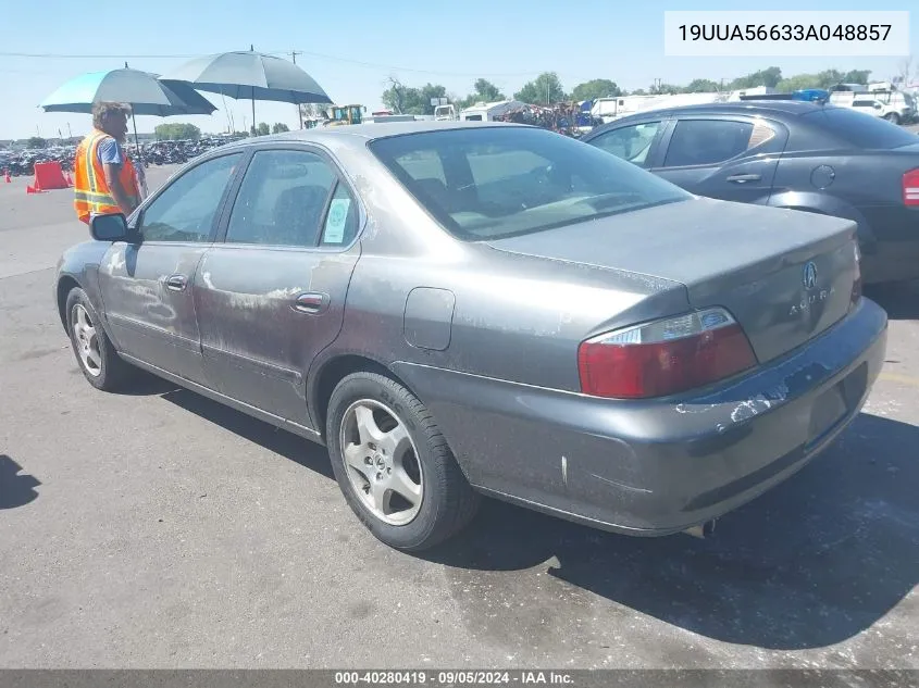 19UUA56633A048857 2003 Acura Tl 3.2