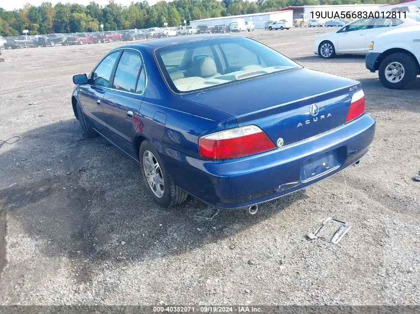 2003 Acura Tl 3.2 VIN: 19UUA56683A012811 Lot: 40352071