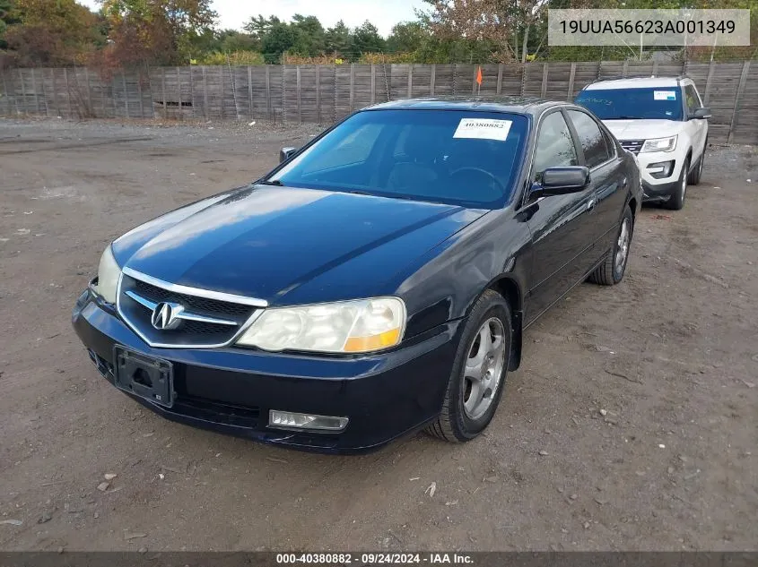 2003 Acura Tl 3.2 VIN: 19UUA56623A001349 Lot: 40380882