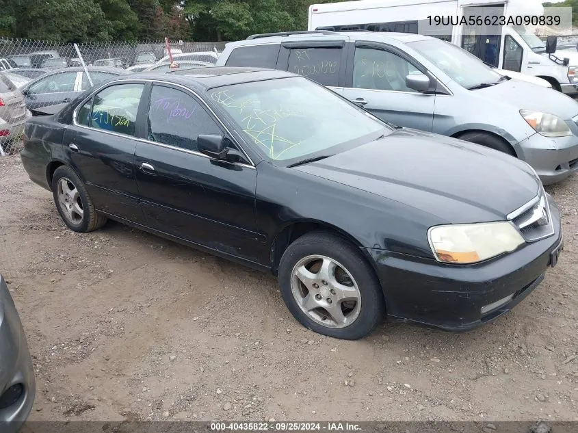 2003 Acura Tl 3.2 VIN: 19UUA56623A090839 Lot: 40435822