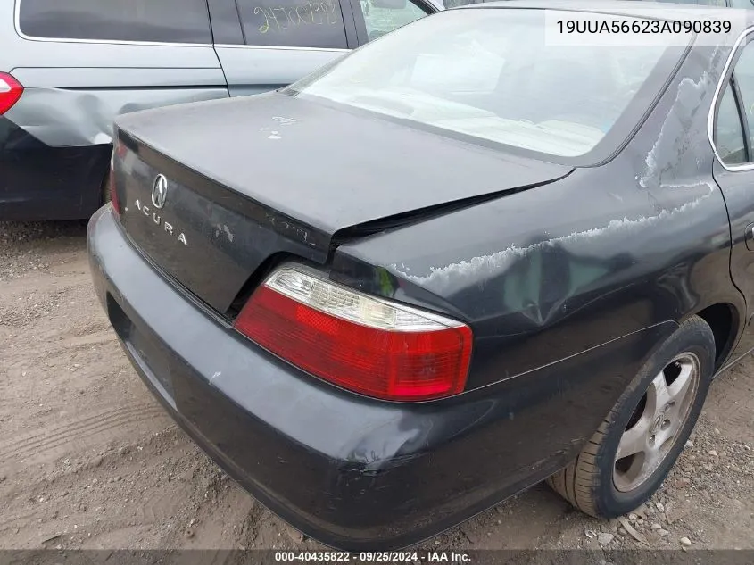 2003 Acura Tl 3.2 VIN: 19UUA56623A090839 Lot: 40435822