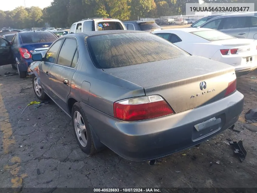 2003 Acura 3.2Tl VIN: 19UUA56633A083477 Lot: 40528693