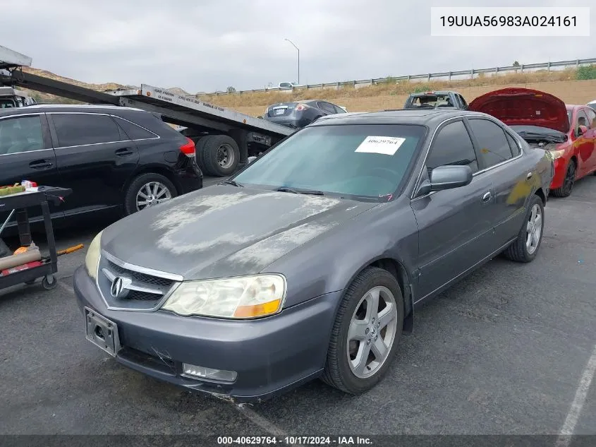 2003 Acura Tl 3.2 Type S VIN: 19UUA56983A024161 Lot: 40629764