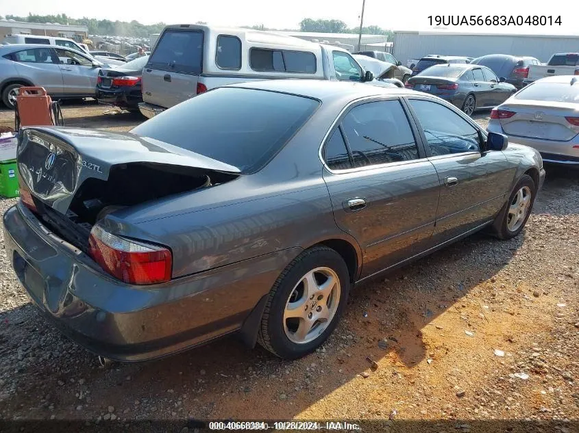 19UUA56683A048014 2003 Acura Tl 3.2