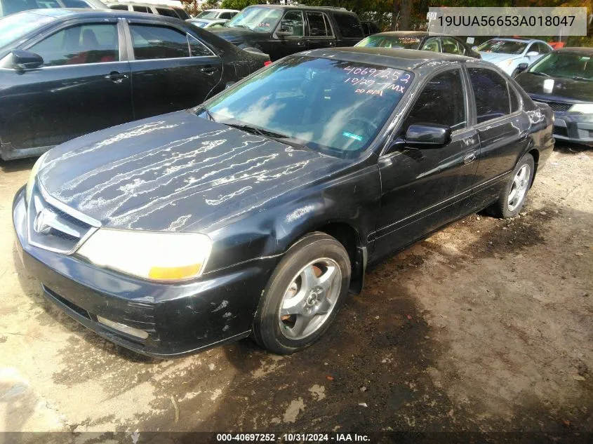 2003 Acura Tl 3.2 VIN: 19UUA56653A018047 Lot: 40697252