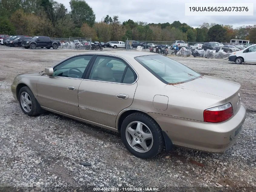 2003 Acura Tl 3.2 VIN: 19UUA56623A073376 Lot: 40827823