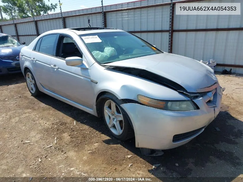 2004 Acura Tl VIN: 19UUA662X4A054353 Lot: 39672920