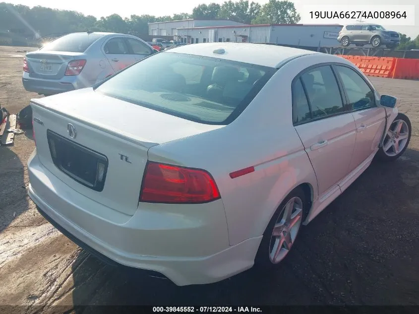 2004 Acura Tl VIN: 19UUA66274A008964 Lot: 39845552