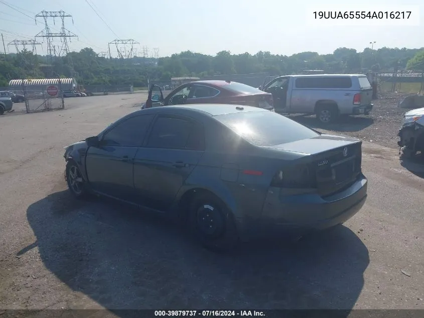 19UUA65554A016217 2004 Acura Tl