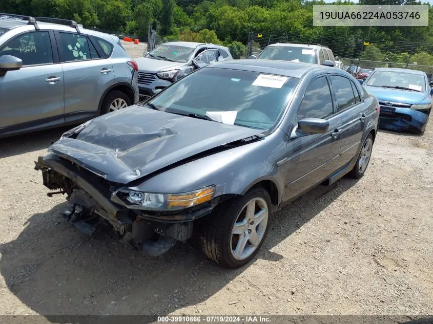 2004 Acura Tl VIN: 19UUA66224A053746 Lot: 39910866