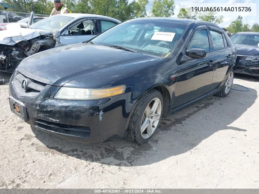 2004 Acura Tl VIN: 19UUA65614A015736 Lot: 40162061