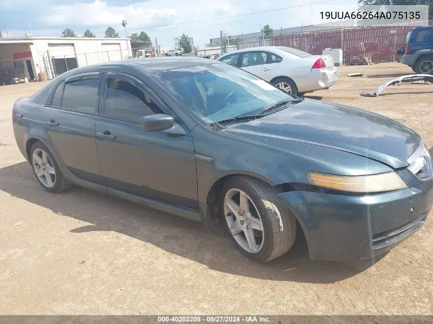 2004 Acura Tl VIN: 19UUA66264A075135 Lot: 40202208