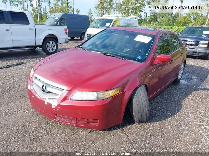 19UUA66234A051407 2004 Acura Tl