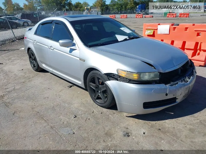 2004 Acura Tl Base W/Nav System (A5) VIN: 19UUA662X4A057463 Lot: 40555723