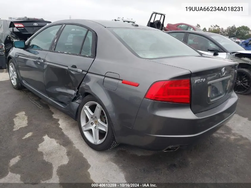 19UUA66234A018231 2004 Acura Tl