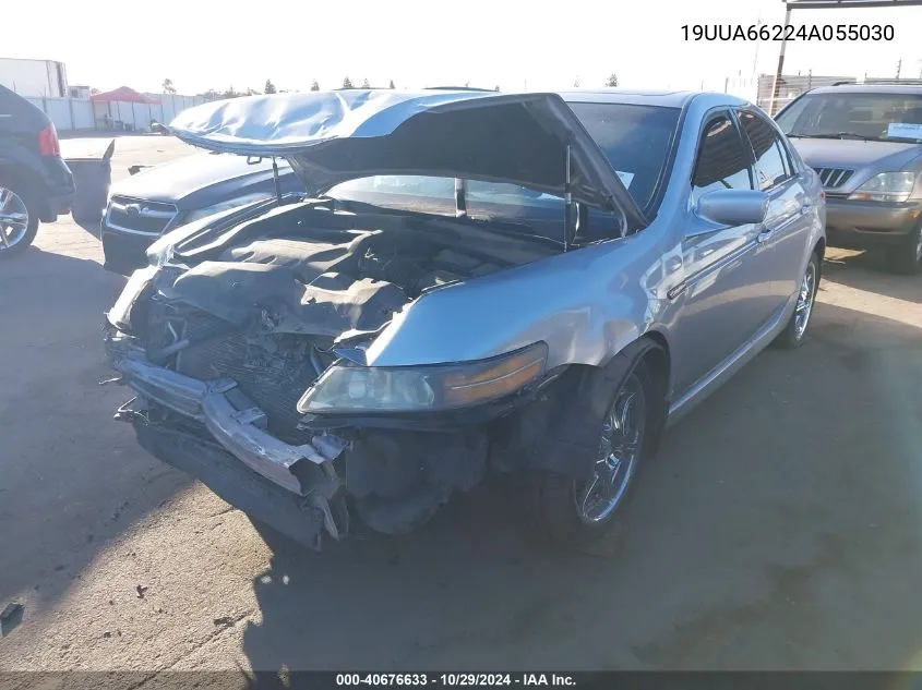 2004 Acura Tl VIN: 19UUA66224A055030 Lot: 40676633