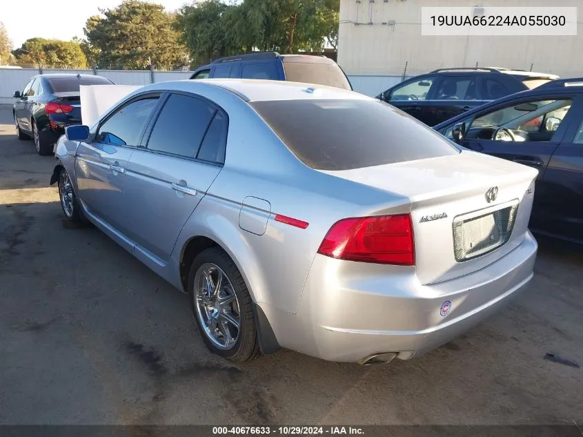 2004 Acura Tl VIN: 19UUA66224A055030 Lot: 40676633