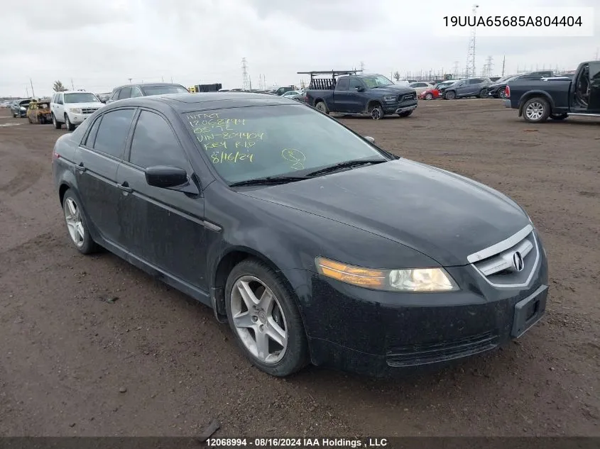 19UUA65685A804404 2005 Acura Tl