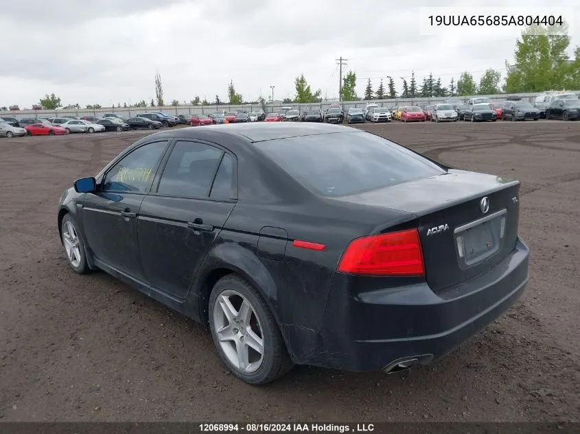 19UUA65685A804404 2005 Acura Tl