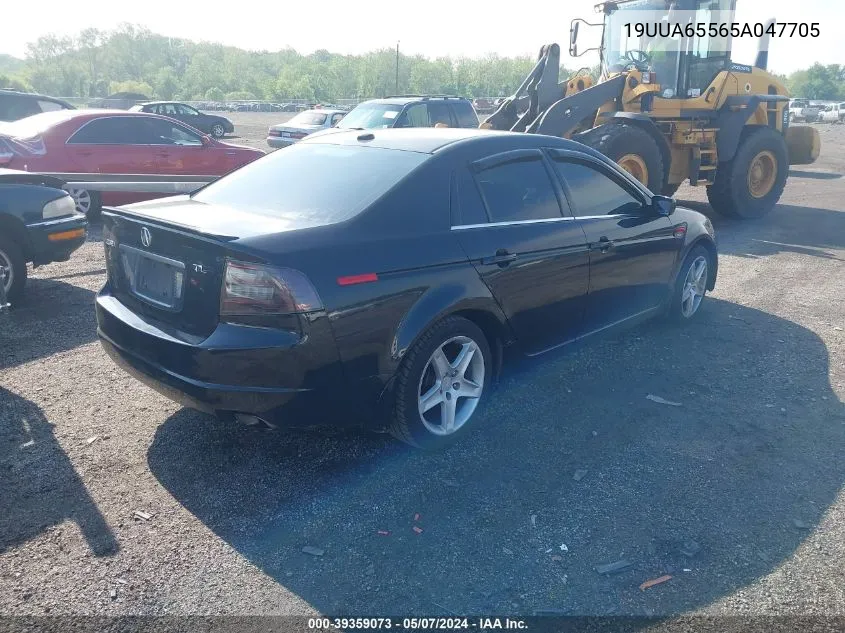 2005 Acura Tl VIN: 19UUA65565A047705 Lot: 39359073