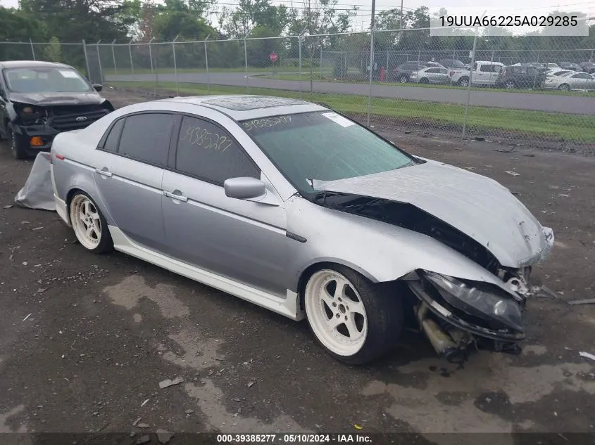 2005 Acura Tl VIN: 19UUA66225A029285 Lot: 39385277