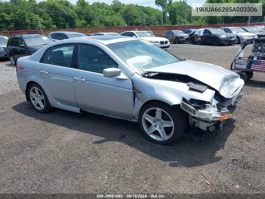 2005 Acura Tl VIN: 19UUA66285A003306 Lot: 39691692