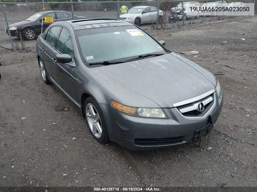 2005 Acura Tl VIN: 19UUA66205A023050 Lot: 40126718