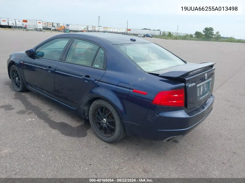 2005 Acura Tl VIN: 19UUA66255A013498 Lot: 40165054