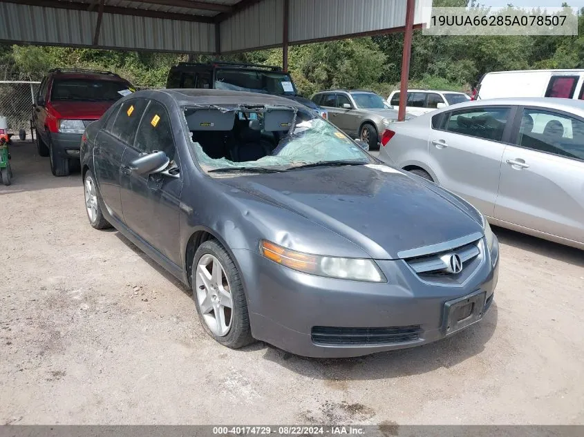 19UUA66285A078507 2005 Acura Tl